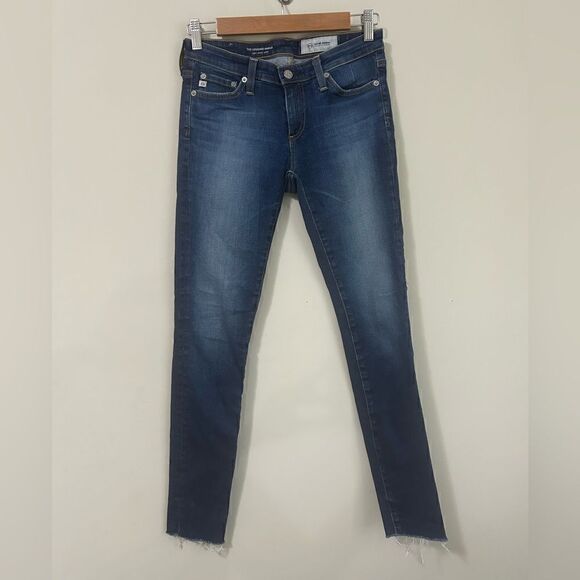 Adriano Goldschmied The Legging Ankle Raw Hem Skinny Jeans - Picture 4 of 13